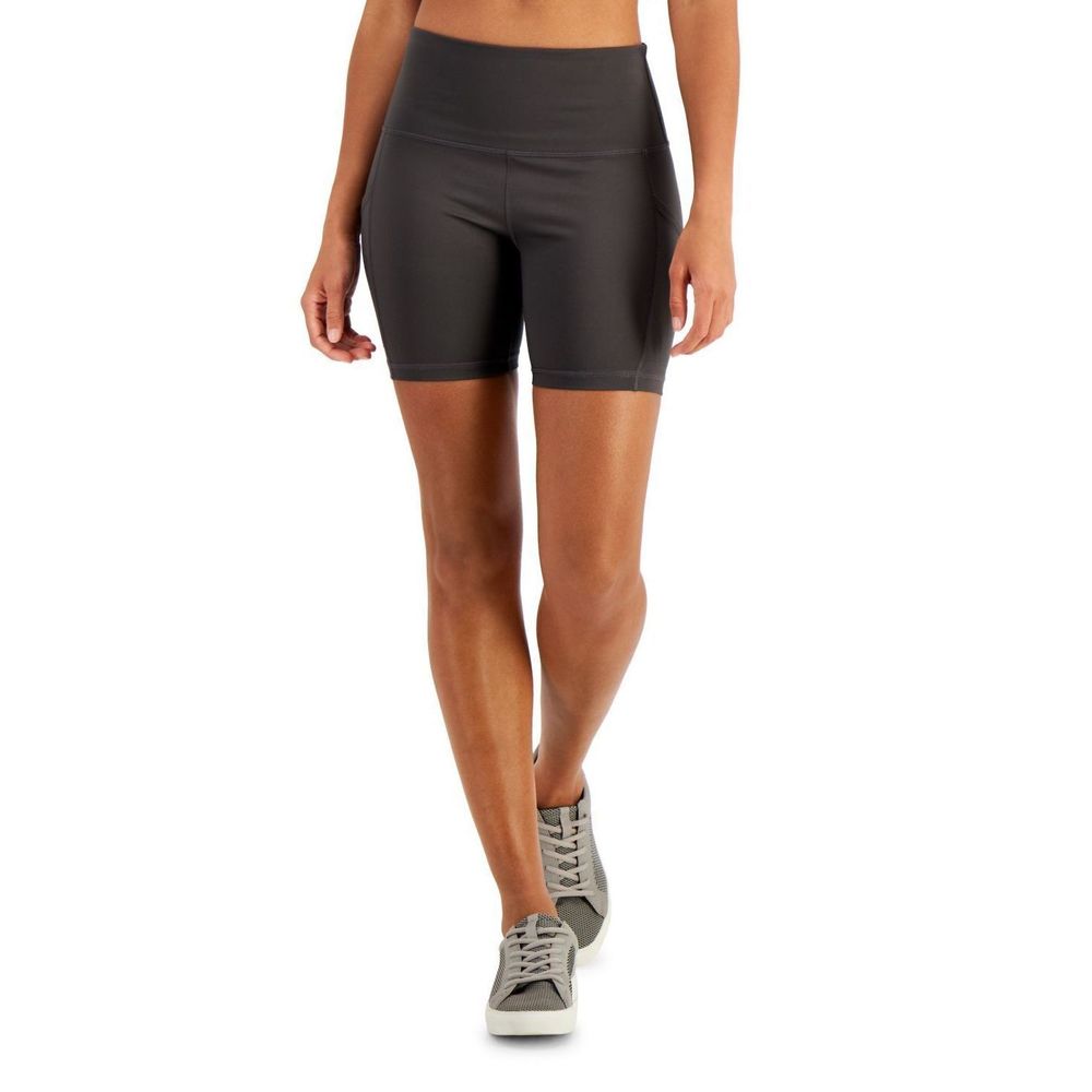 Ideology Womens Activewear High-Rise Bike Shorts Size:X-Large